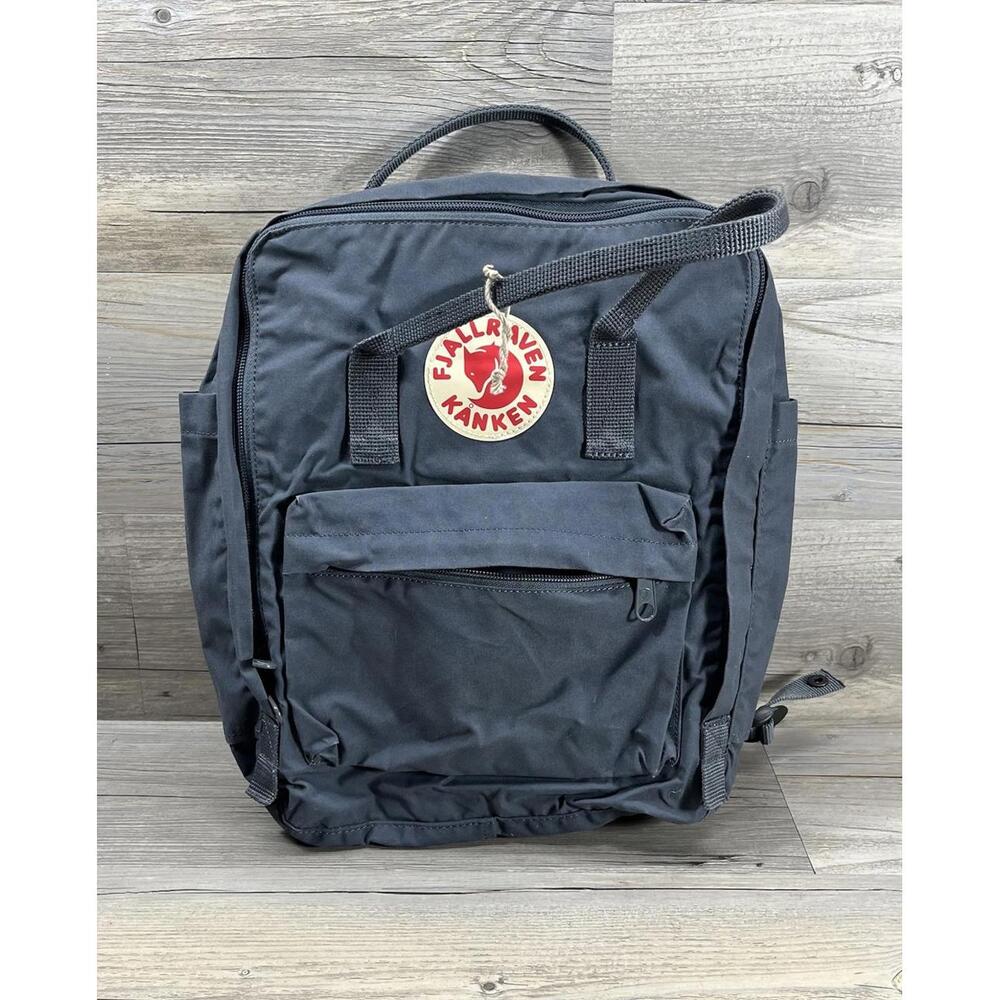 Fjallraven Kanken 16L Classic Backpack Water Resistant Graphite 23510 One Size
